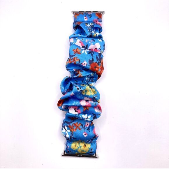 Floral scrunchie smart watch replacement band 38/40 mm - Picture 2 of 4